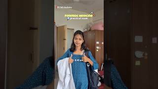 "Forensic Medicine practical Exam🔍✨️" #exam #minivlog #mbbs #mbbsstudent #ytshorts #shorts #grwm
