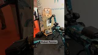 Robot Painter Boston Dynamics #robot #spot #bostondynamics