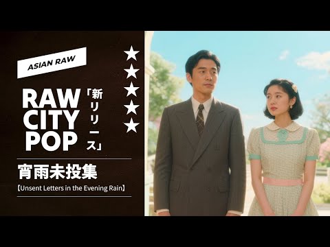 Yokohama at Twilight 🌆 | Japanese City Pop 80s/90s Mix – 宵雨未投集【Unsent Letters in the Evening Rain】