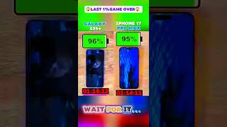 😳🪫 GALAXY S25+ vs IPHONE 17 PRO MAX BATTERY TEST!!!!🪫😳