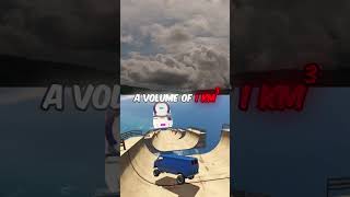 How can CLOUDS float with such a WEIGHT?!😱👀 #education  #funny #viral #gta #clouds #shorts #facts