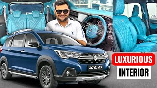 New Xl6 Modified 🔥 XL6 Modification | Persian Green Interior Modification #xl6 #ertiga #interior