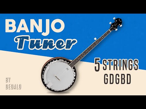Fast BANJO Tuner | 5 Strings - GDGBD by Dedalo
