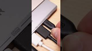 Supercharge your #macbook with this #usbchub⚡️#desksetup #officehacks #techtips #productivity #anker
