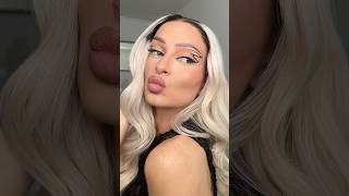 Graphic liner makeup 🖤 #makeup #makeupartist #makeuptutorial