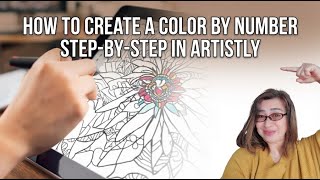 Make Color by Numbers Worksheets Easy with Artistly AI