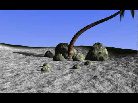 Animatable megatexture test #4