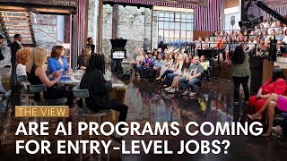 Are AI Programs Coming For Entry-Level Jobs? | The View