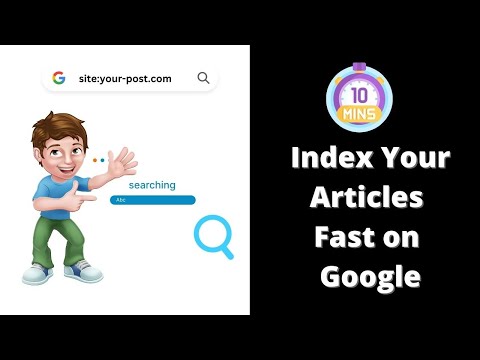 Index Your Articles Fast on Google | Solved Indexing Problem