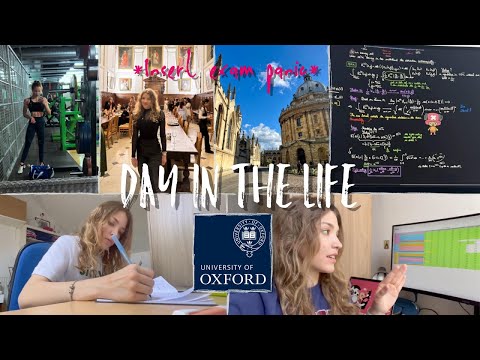 A Realistic Day in the Life at Oxford University (Mathematics Student in Exam Season Edition) 💻👩‍🎓🧮