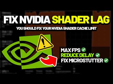 Clear NVIDIA Shader Cache — Optimize NVIDIA Settings For Gaming