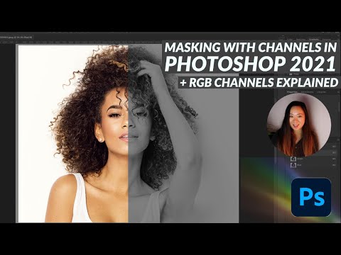 Channel Masks in Photoshop - Super clean edges! + Bonus clip on how RGB works in Photoshop