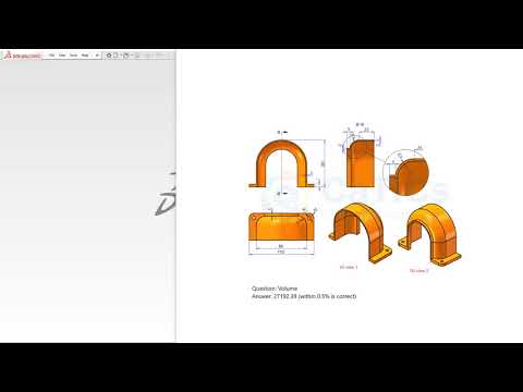 SolidWorks Practice/Exercise For Beginners - Basic Tutorial - Part Features (05 - L03 - B)