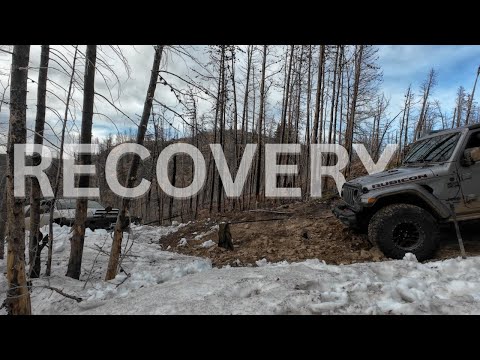 STUCK in the Snowy Colorado Mountains