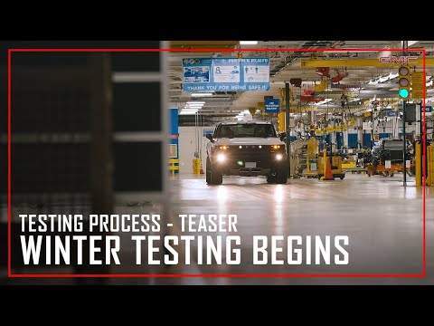 GMC HUMMER EV Kicks Off Winter Testing | Winter Testing | Teaser