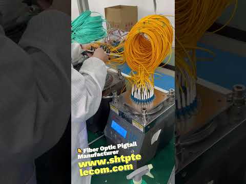 LC Connector Polishing: From Rough to Ultra-Fine! 🔍✨ #FiberOptics #LCConnector #Tech