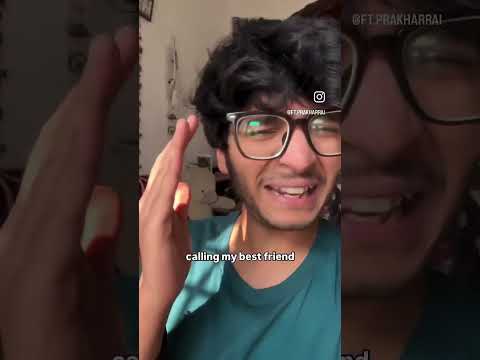 calling my best friend 😂 #shorts #relatable #funny #youtube #reels #desimemes #explore