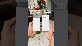 Pixel 6a Vs Pixel 7 || Design & Camera Comparison! #shorts