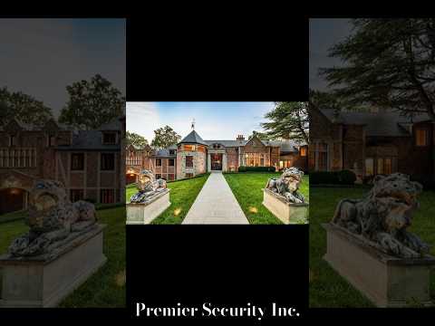 Home Security System Installation on Luxury Estate in Atlanta Ga #residentialsecurity #homesecurity