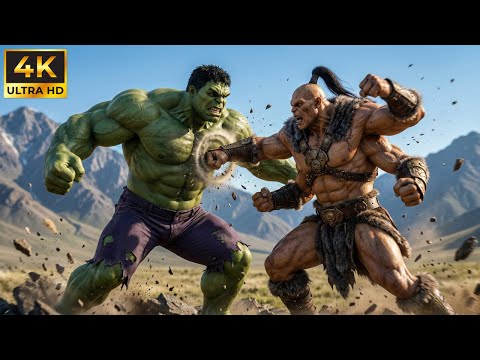 Hulk Compilation: The Battle Between Hulk and Goro to Rescue the Mongolian Princess