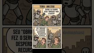 😂 O Fim do Mundo Por Causa do “Obrigado”! 💻🤖 #HumorDev #FuturoTech