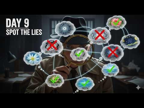 Day 9: SPOT the Lies Your Mind Tells You | CBT Techniques for Mental Clarity