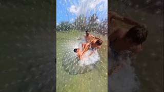 ZORBING IS A UNIQUE SPORT FROM NEW ZEALAND #zorbing #uniquesports #uniquefacts #sport #shorts