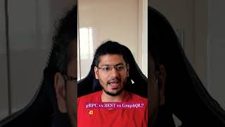 gRPC vs REST vs GraphQL #systemdesign #software #backend  #microservice #grpc #api #restapi #graphql
