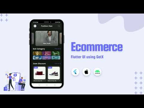 Ecommerce App - Flutter UI Kit using GetX state management.