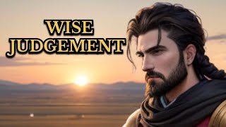 WISE JUDGMENT|ANIMATED ENGLISH STORY|MORAL STORY