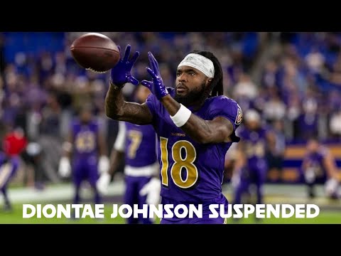Diontae Johnson Suspended by Ravens