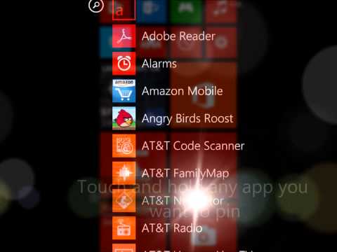 Windows Phone - How to Pin or Add a Live Tile to Start Screen?