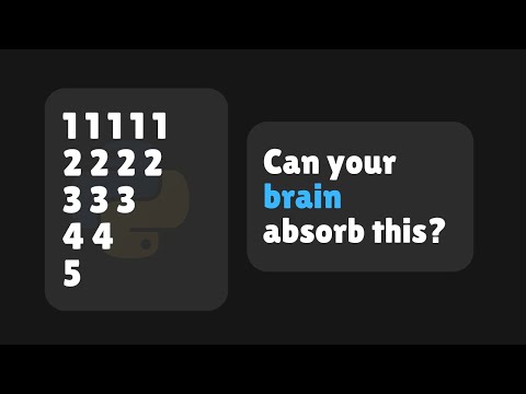 Python: Inverted Rows with Repeating Numbers Pattern | VS Code