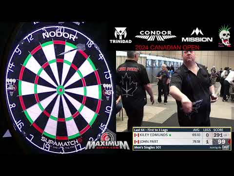 2024 Canadian Open Men's Singles - Kiley Edmunds vs John Part