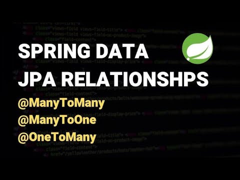 Sử dụng relationships trong Spring JPA