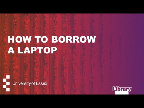 How to borrow a laptop