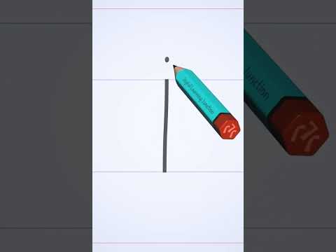 Letter "i" | a to z alphabet writing practice Shorts | #alphabet #englishletters #smallletters #i