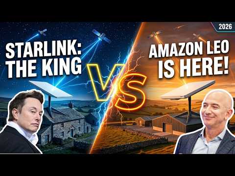 Elon vs Bezos: The Satellite War Just Got Real (Starlink vs Amazon Leo)