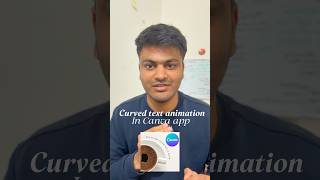 Add curved text animation in canva app #canvatutorial #canvatutorialforbeginners #canvatutorials
