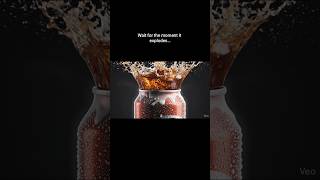 Just one shake can change everything 🥤💥 #SodaRizz#POVExplosion#ViralScience#PhysicsInAction#shorts