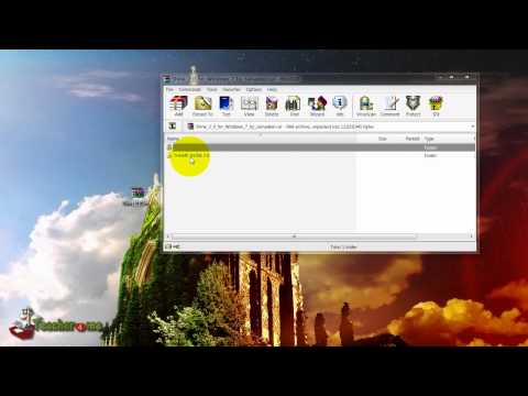 How to install Custom themes on Windows 7