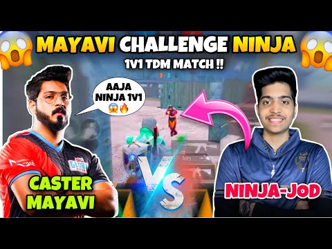 😱 GE-Mayavi “CHALLENGE” NinjaJod - 1v1 TDM MATCH 🔥Gods-Ninja