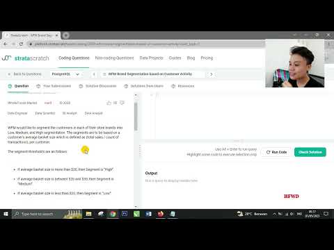 Solving Real Data Science Interview Questions in Strata Scratch (Hard Level Difficulty) - Part 2