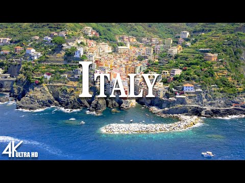 Italy 4K • Scenic Nature Relaxation Film with Peaceful Music | Nature 4K Ultra HD