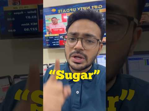 Good news for sugar stocks #stockmarket