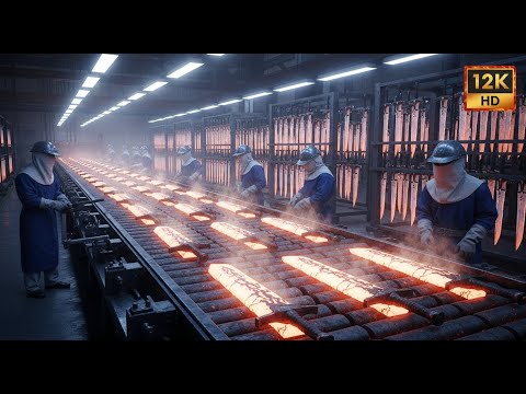 Creating a Superheated Lava-Forged Sword | Extreme Metal