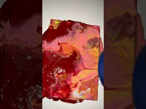 Pour painting perfection #diy #artwork #art #canvasart #fypage #shorts #homedecor #youtubeshorts
