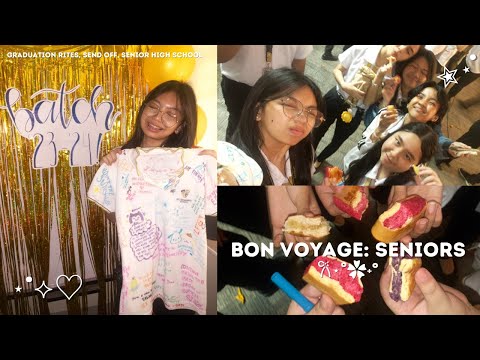 BON VOYAGE: goodbye senior high school 🧘‍♀️