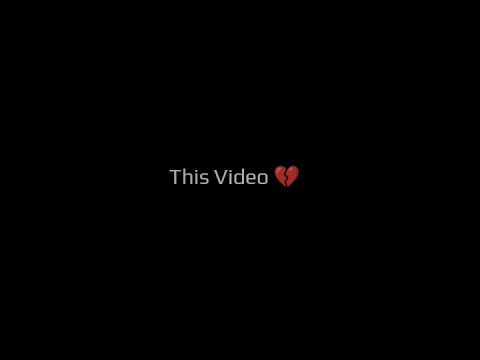 This video 💔