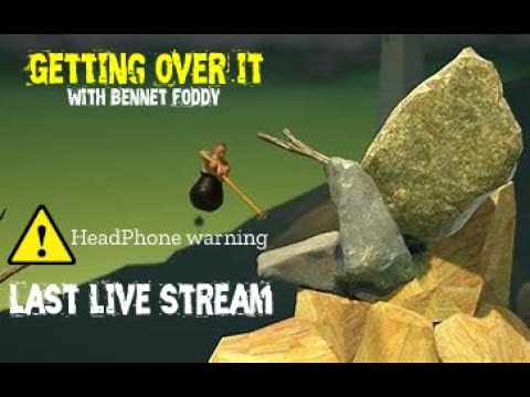 The most PAINFUL game in existence (Getting Over It With Bennet Foddy)